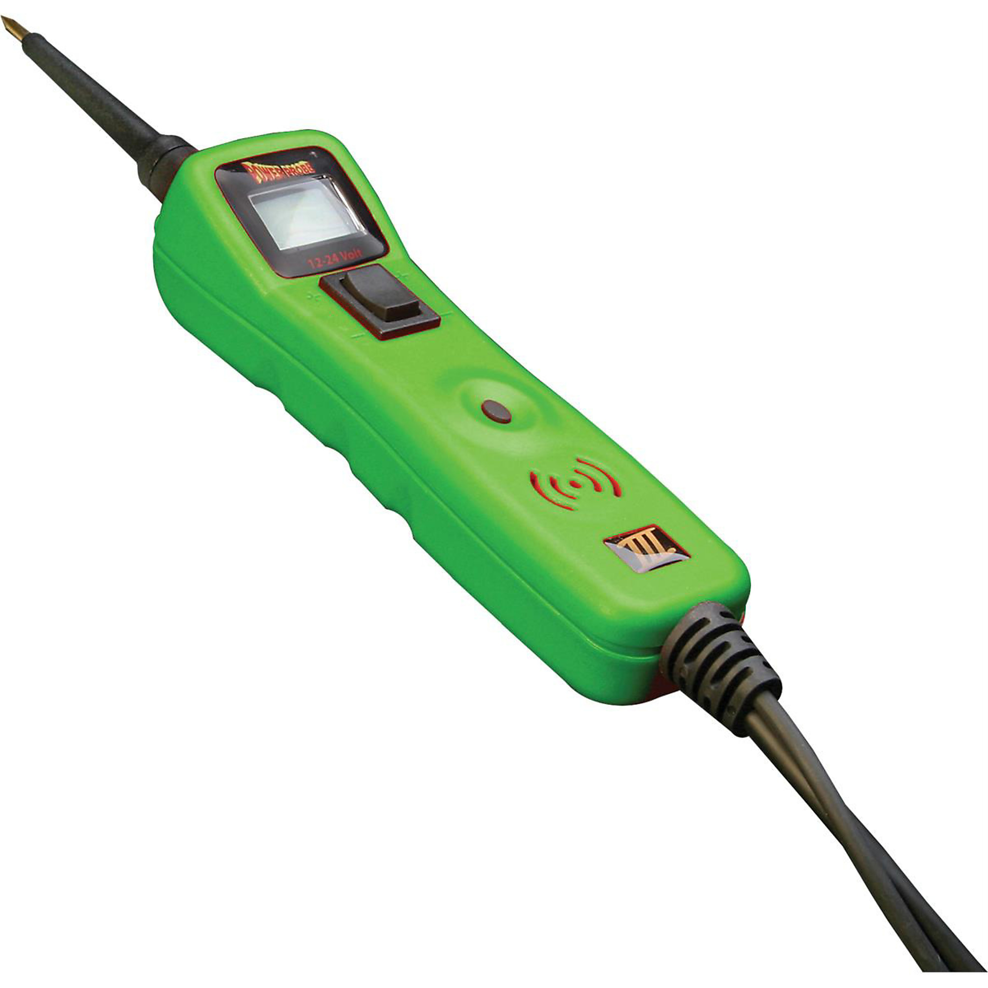 Power Probe III Clamshell — 6in. dia., Plastic, Green, Model# PPRPP3CSGRN